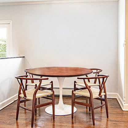 Maison Table with Wood Top